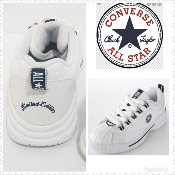 converse white navy